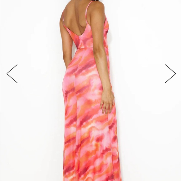 Hello Molly Dance Events Entrance Maxi Dress Pink - L - Picture 3 of 3